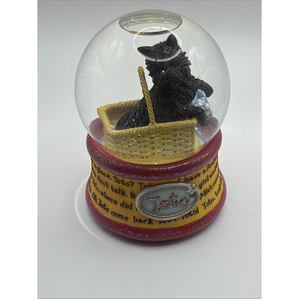 Wizard of Oz Toto Musical Snow Globe The San Francisco Music Box Co.
